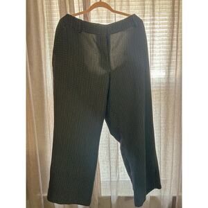 Lane Bryant Black and White Pants